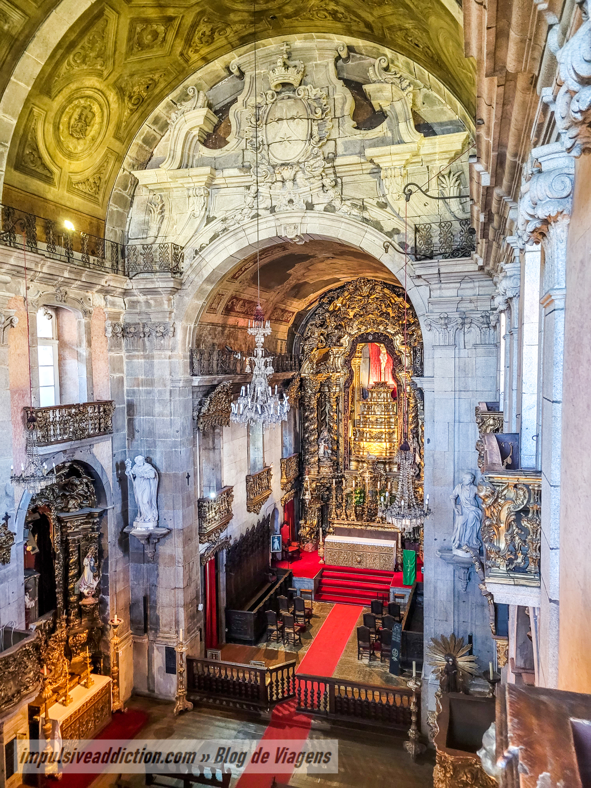 Interior of Carmo Church