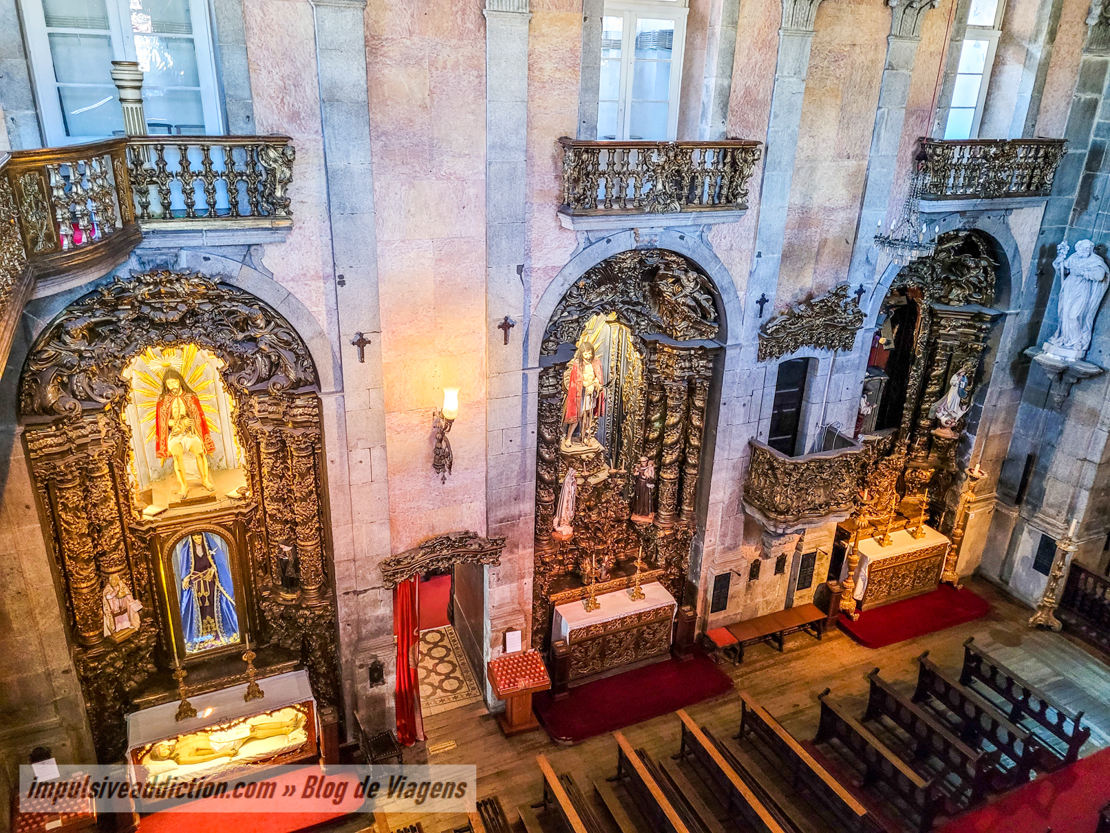 Interior of Carmo Church