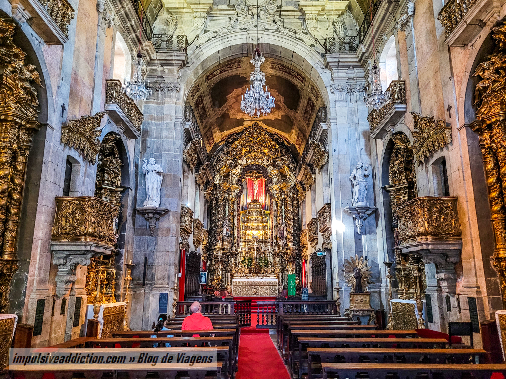 Interior of Carmo Church