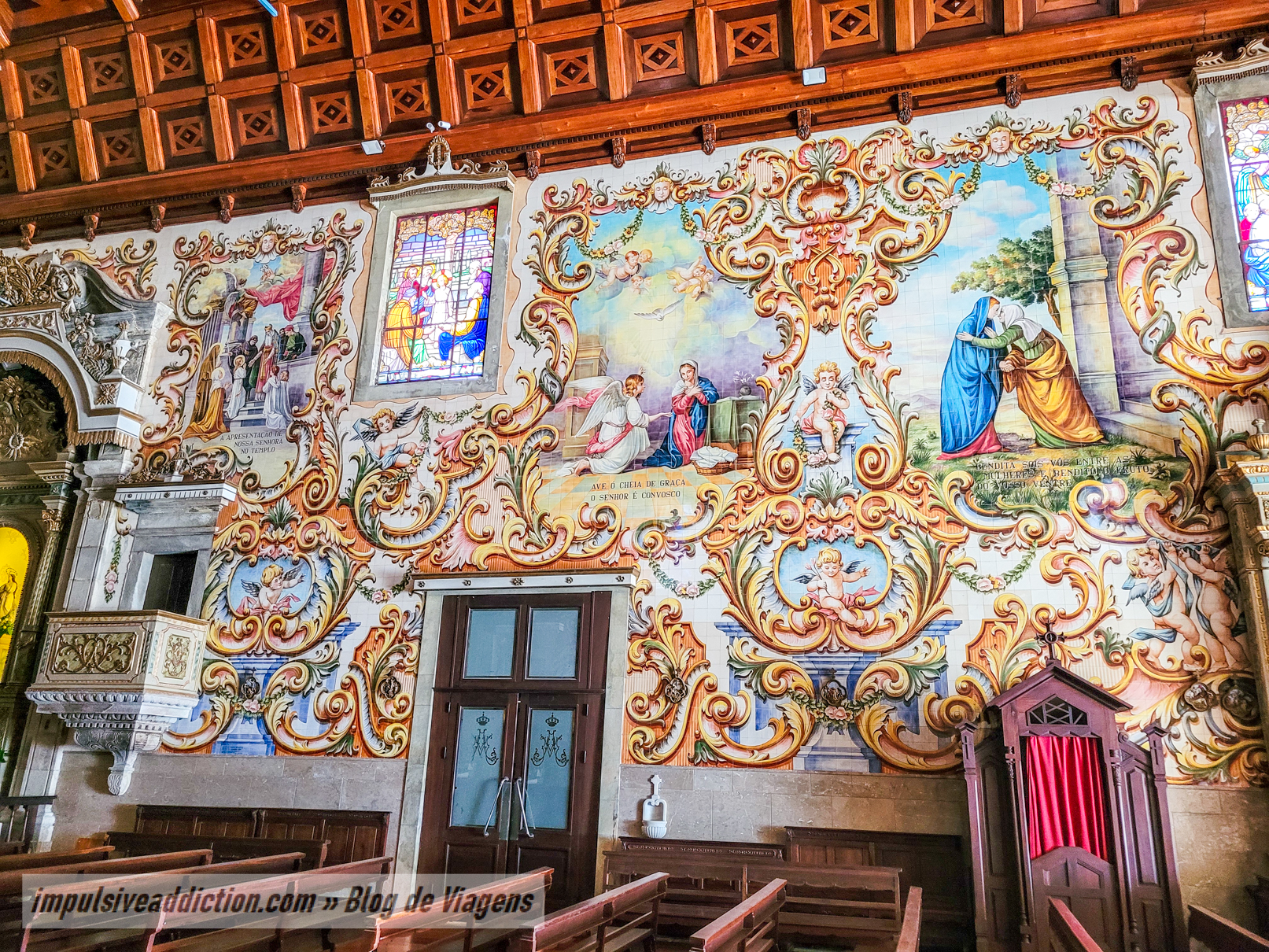 Interior da Igreja Matriz de Válega