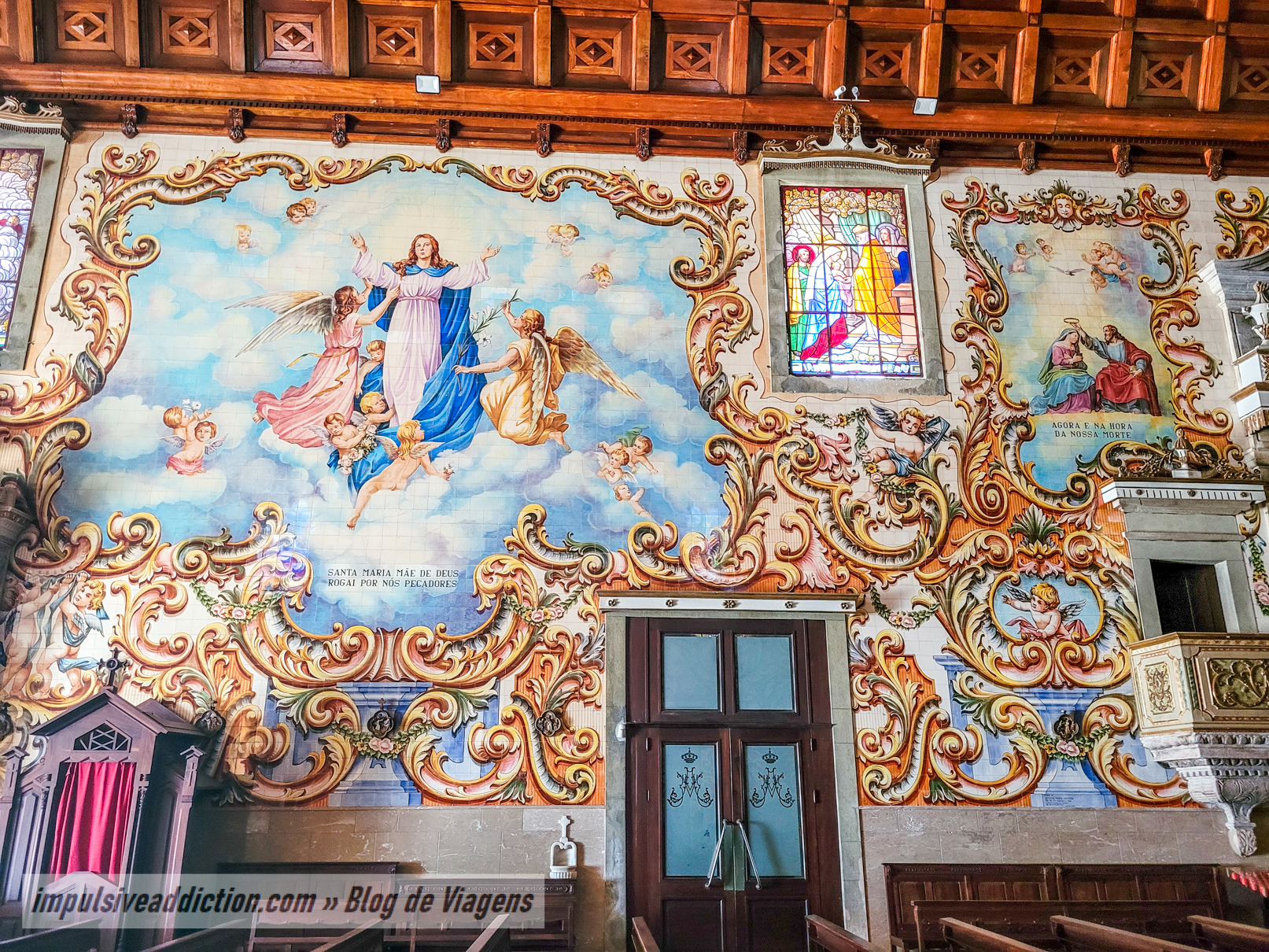 Interior da Igreja Matriz de Válega