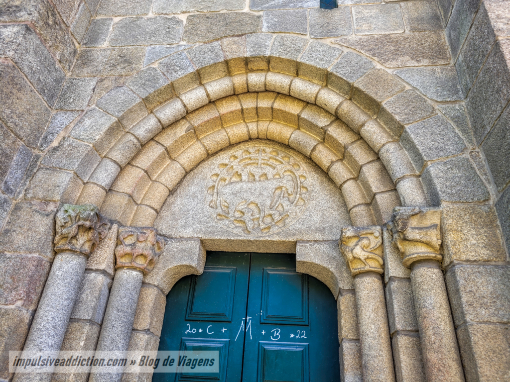 Tympanum of the Romanesque Church of Cedofeita - Porto