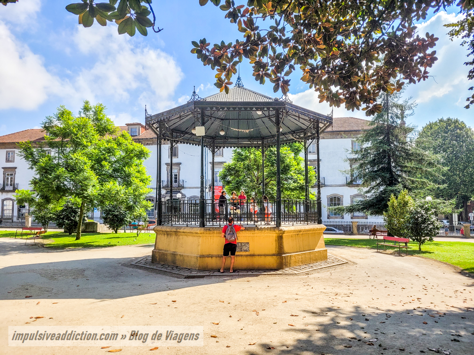 Bandstand at Garden of São Lázaro