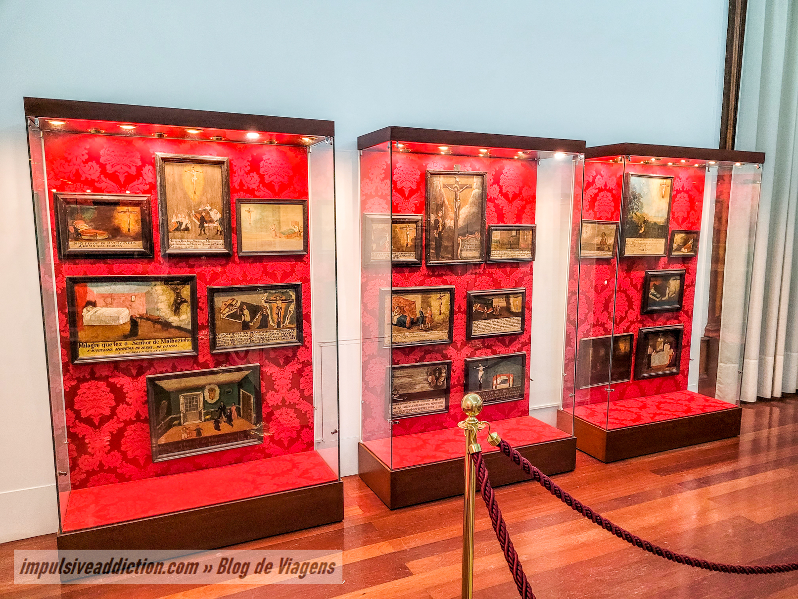 Ex-Votos do Museu de Arte Sacra do Bom Jesus de Matosinhos