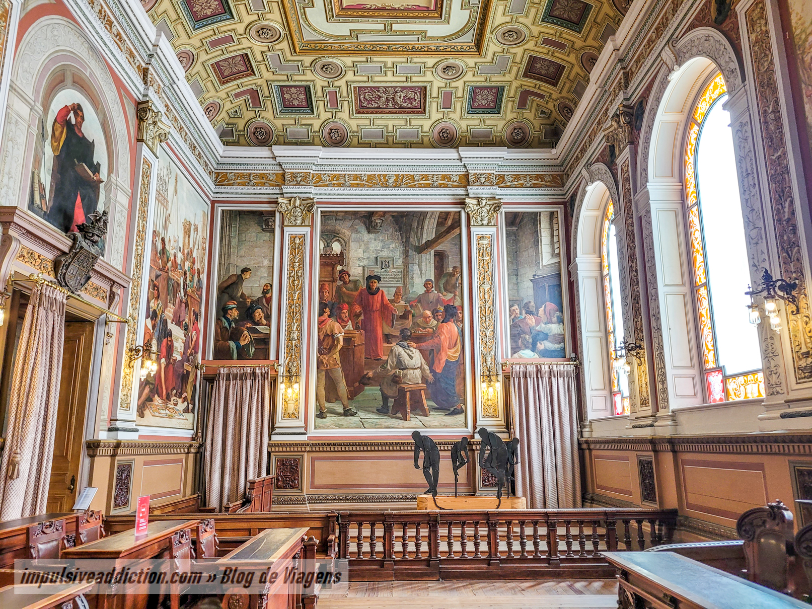 Salas do Palácio da Bolsa do Porto