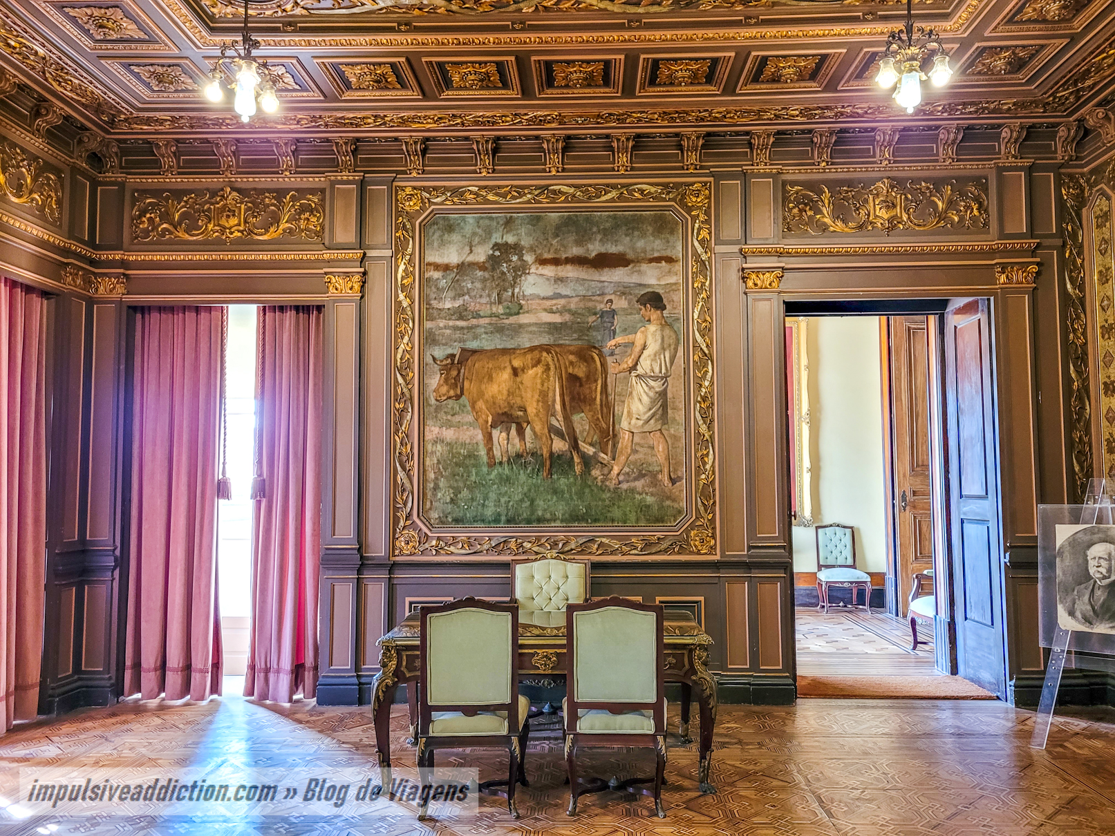 Salas do Palácio da Bolsa do Porto
