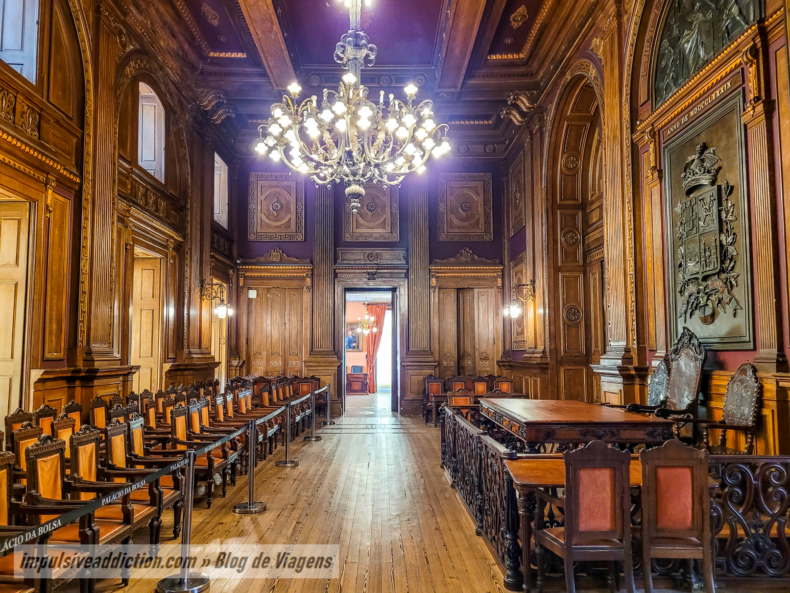 Salas do Palácio da Bolsa do Porto