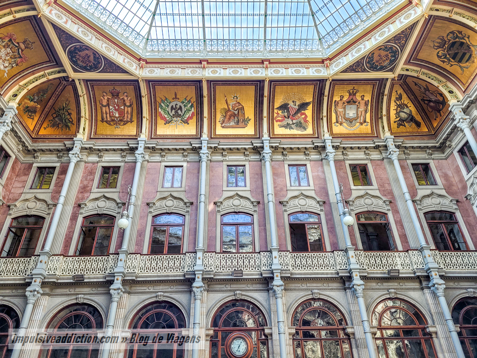 Pátio das Nações no Palácio da Bolsa - Porto | O que visitar