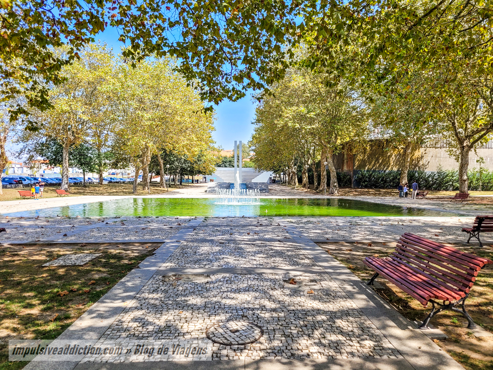Parque 25 de Abril ao visitar Matosinhos