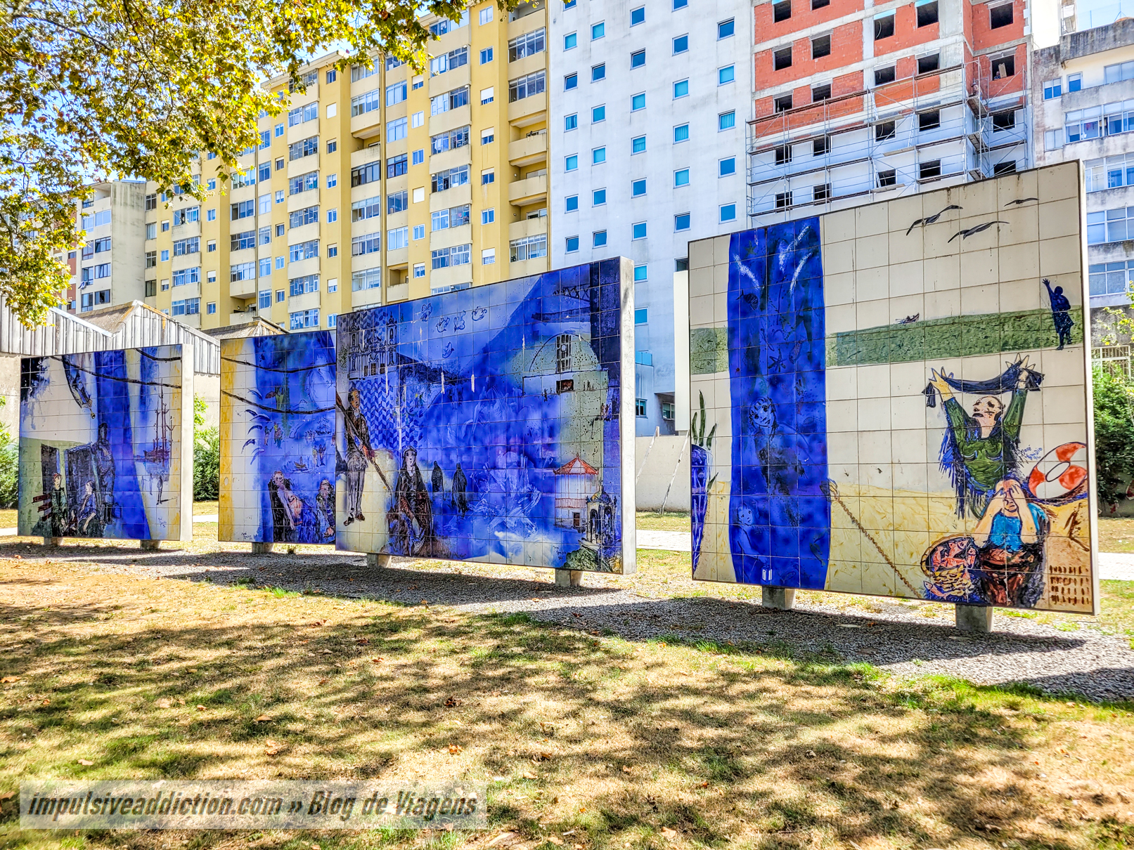 Parque 25 de Abril ao visitar Matosinhos