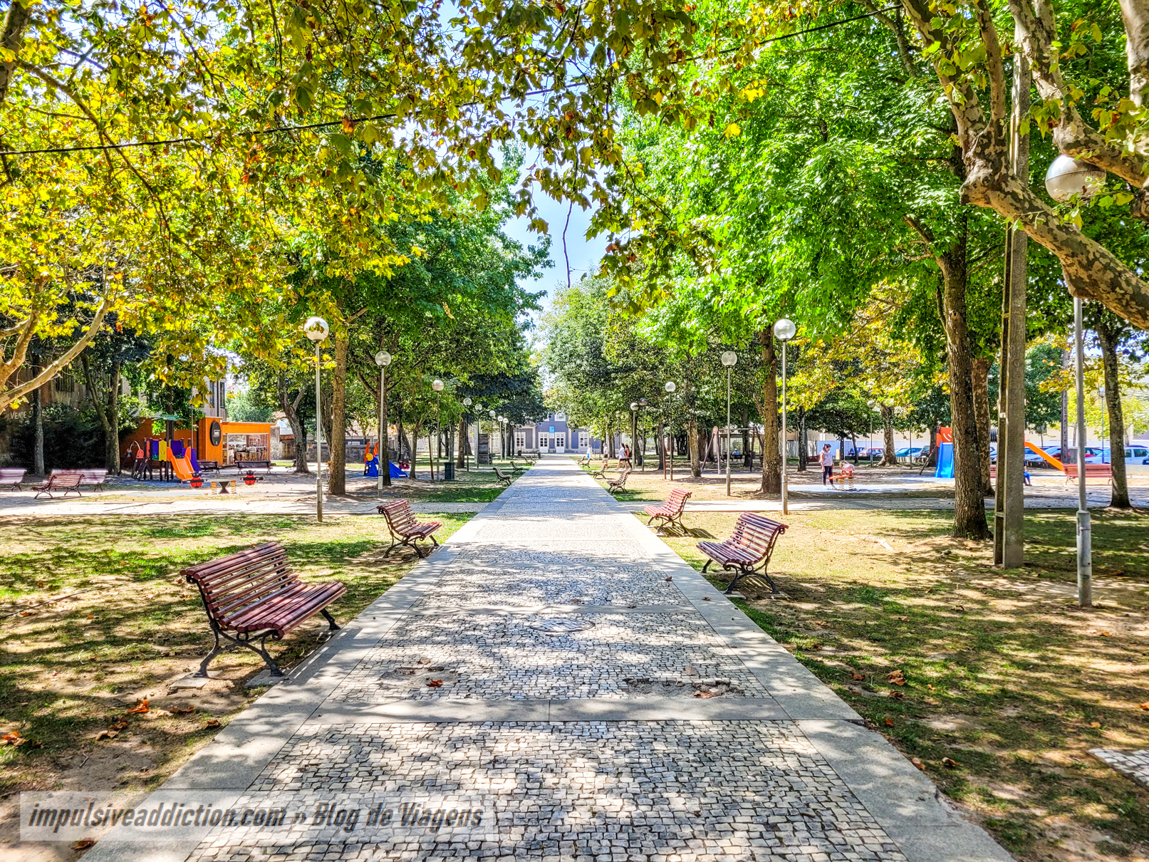 Parque 25 de Abril ao visitar Matosinhos