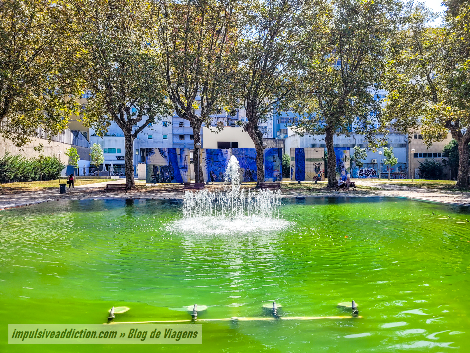 Parque 25 de Abril ao visitar Matosinhos