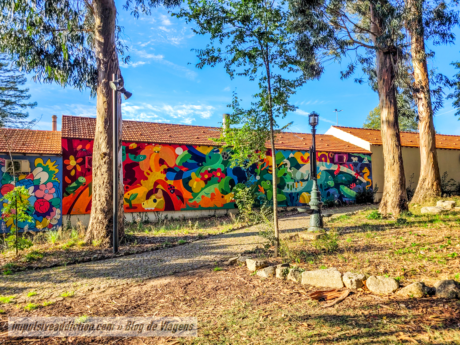 Urban art at Waters of Porto Park