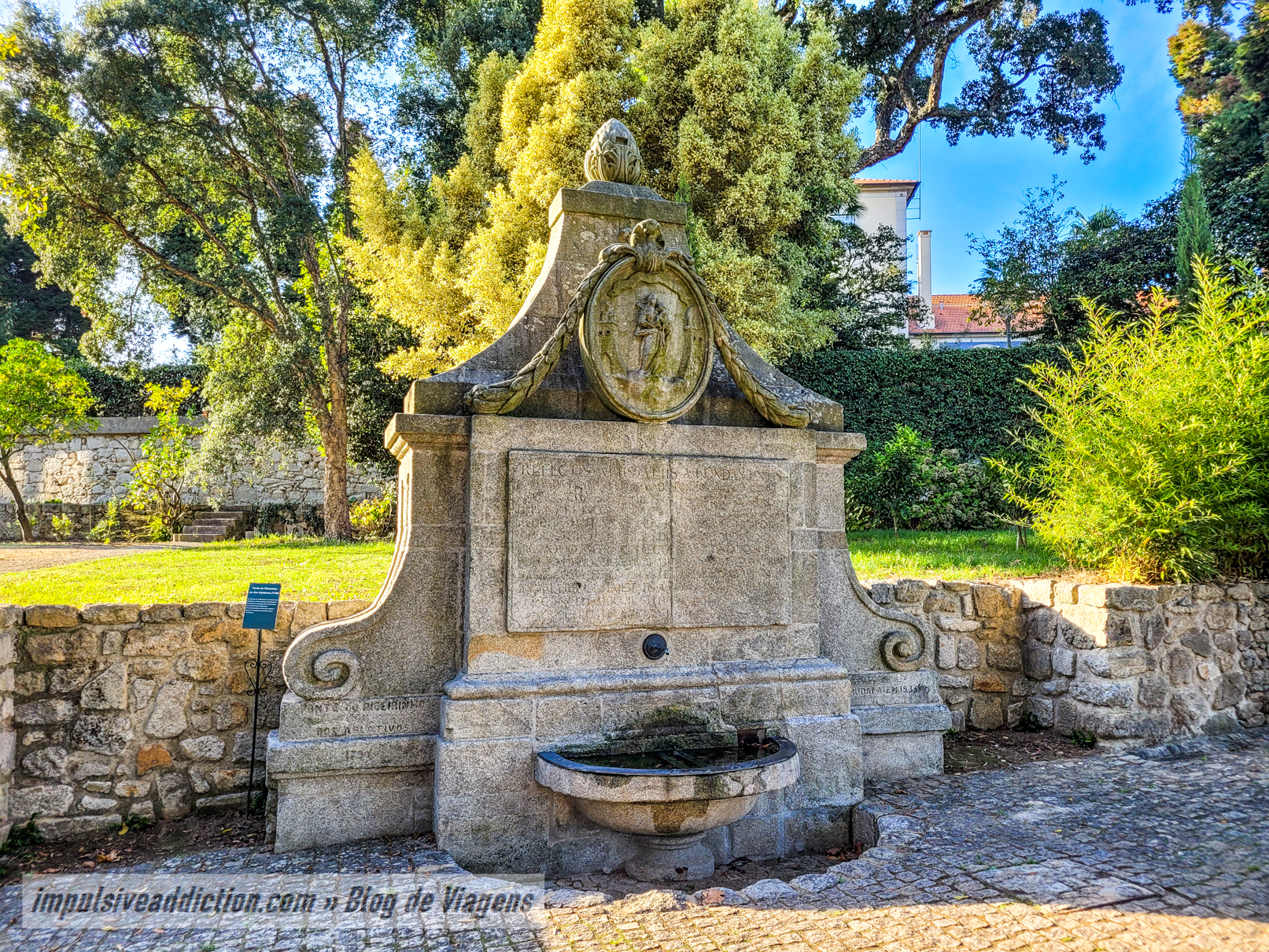 Fountain at Waters of Porto Park