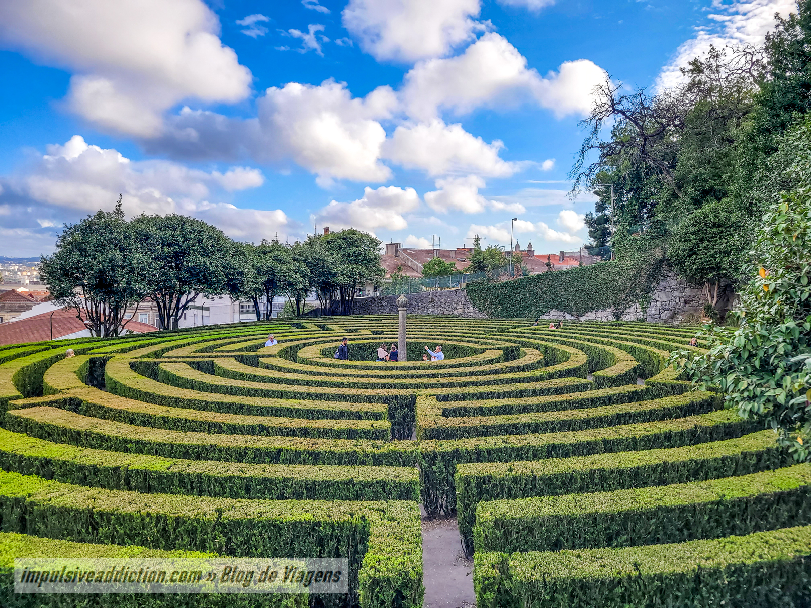 Labyrinth at Park of São Roque