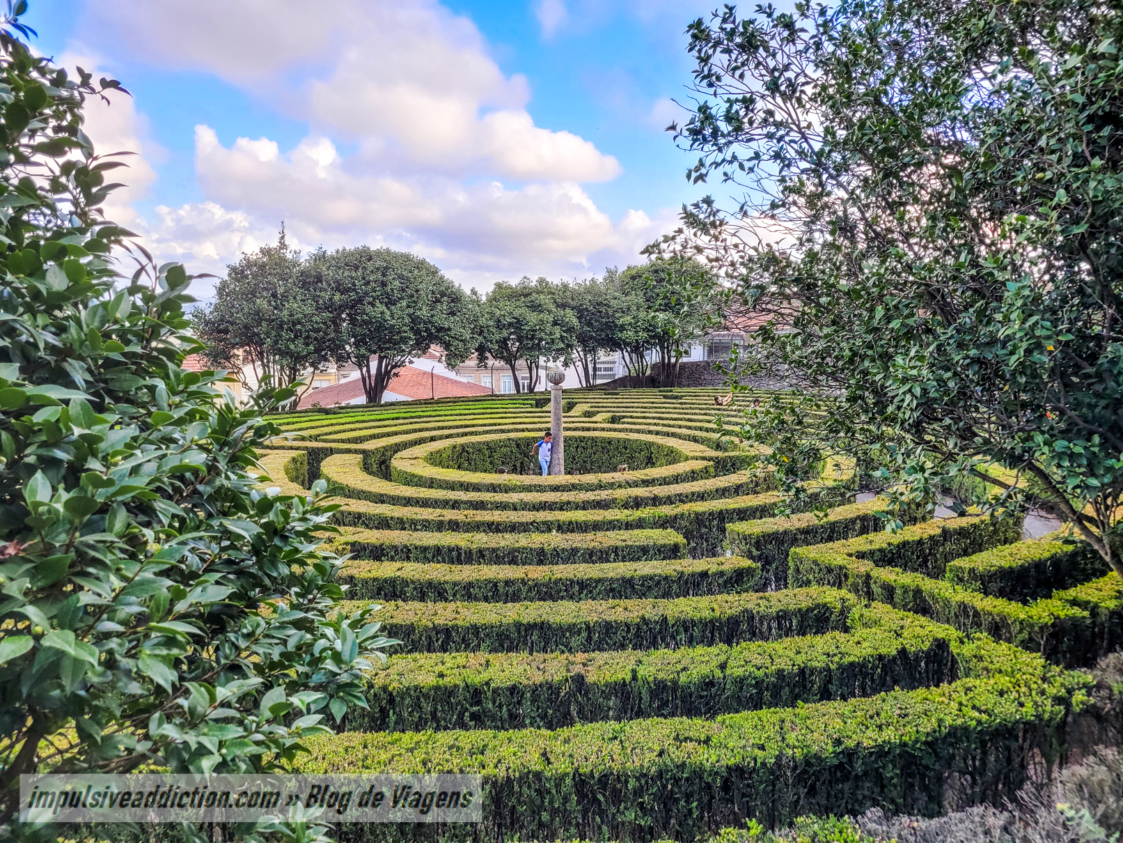 Labyrinth at Park of São Roque