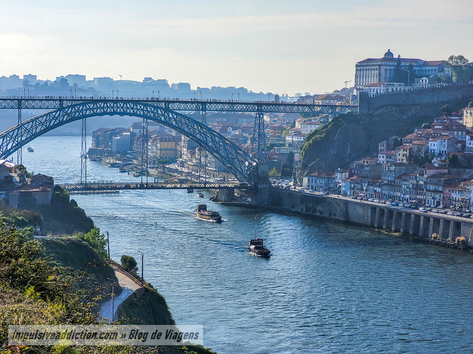 Miradouro do Infante para a Ponte Luís I