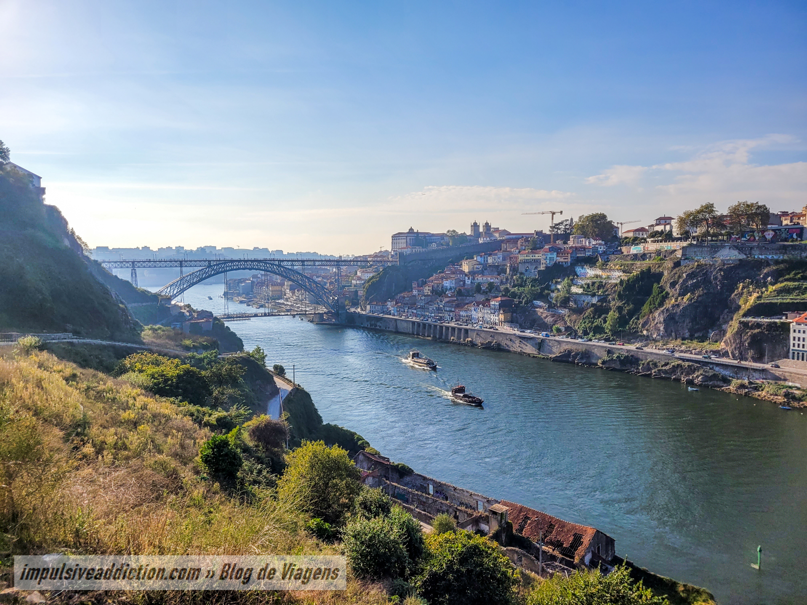 Miradouro do Infante para a Ponte Luís I