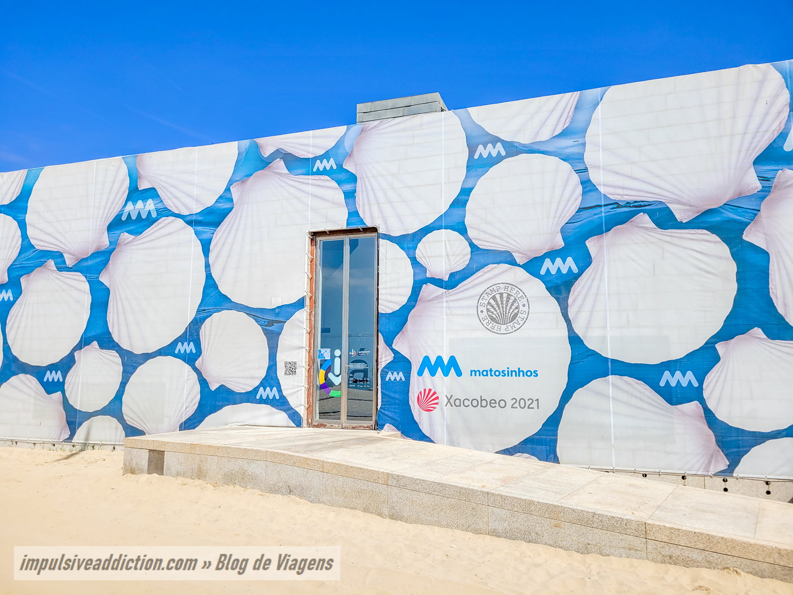 Posto de Turismo junto da Praia de Matosinhos