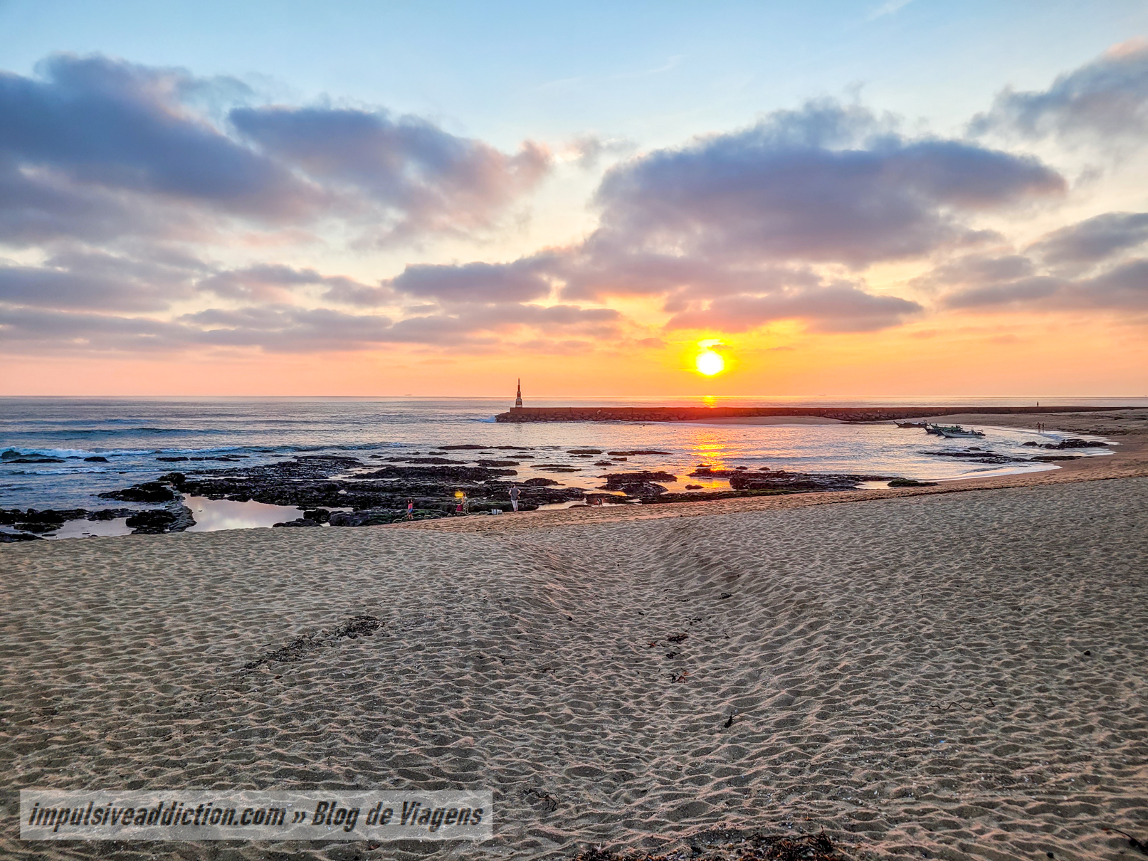 Praia da Aguda em Gaia