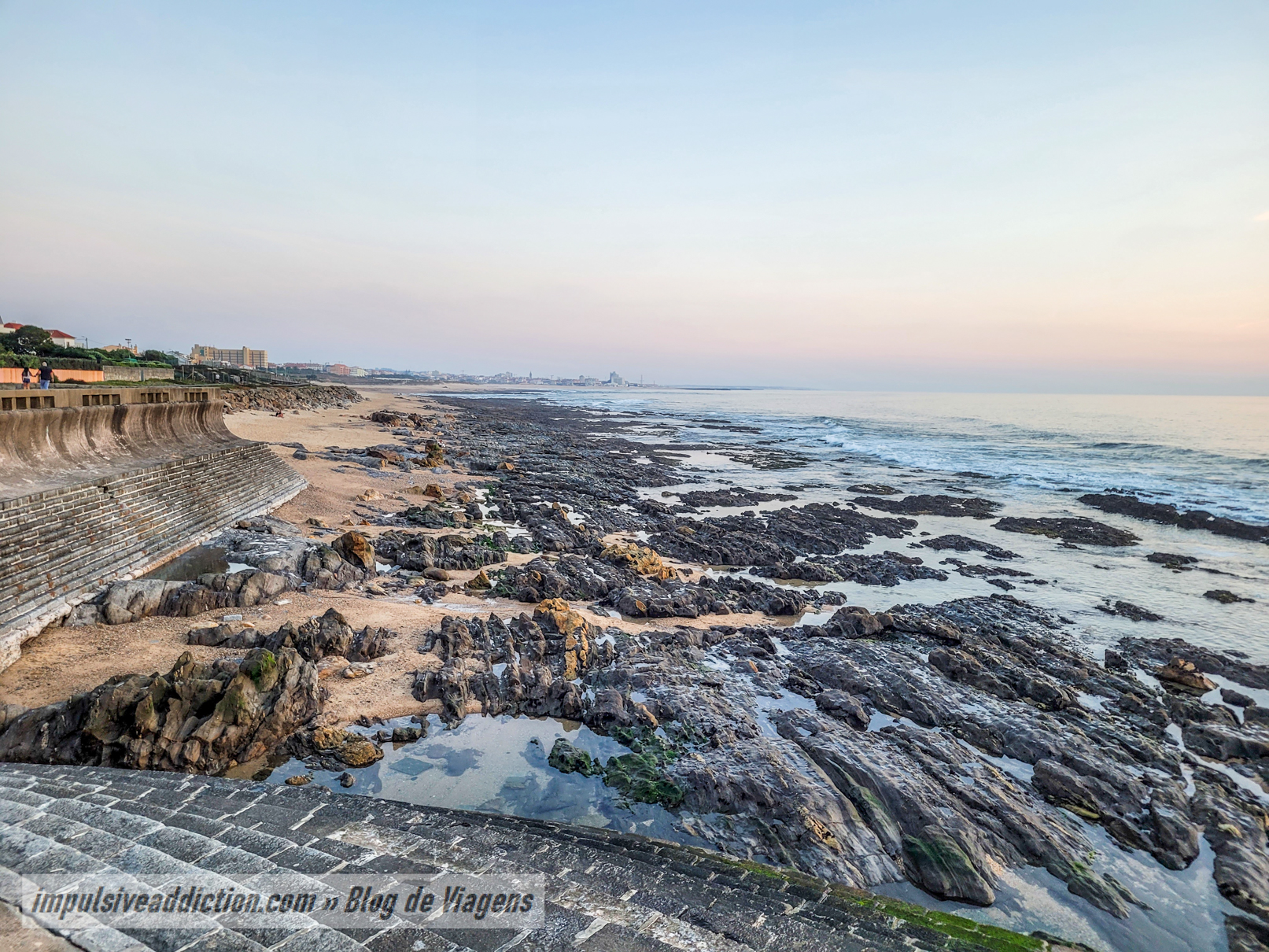Praia da Granja em Vila Nova de Gaia
