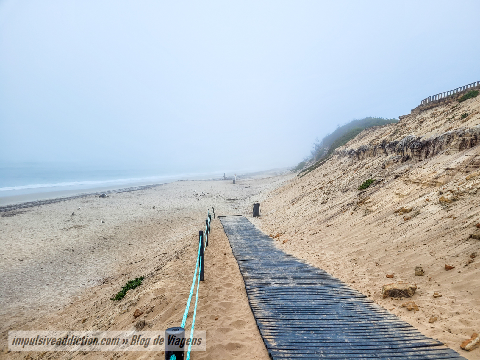 Praia de São Pedro de Maceda ao fim do dia