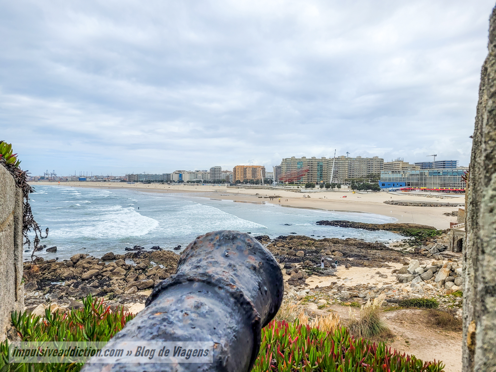Miradouro para a Praia Internacional do Porto