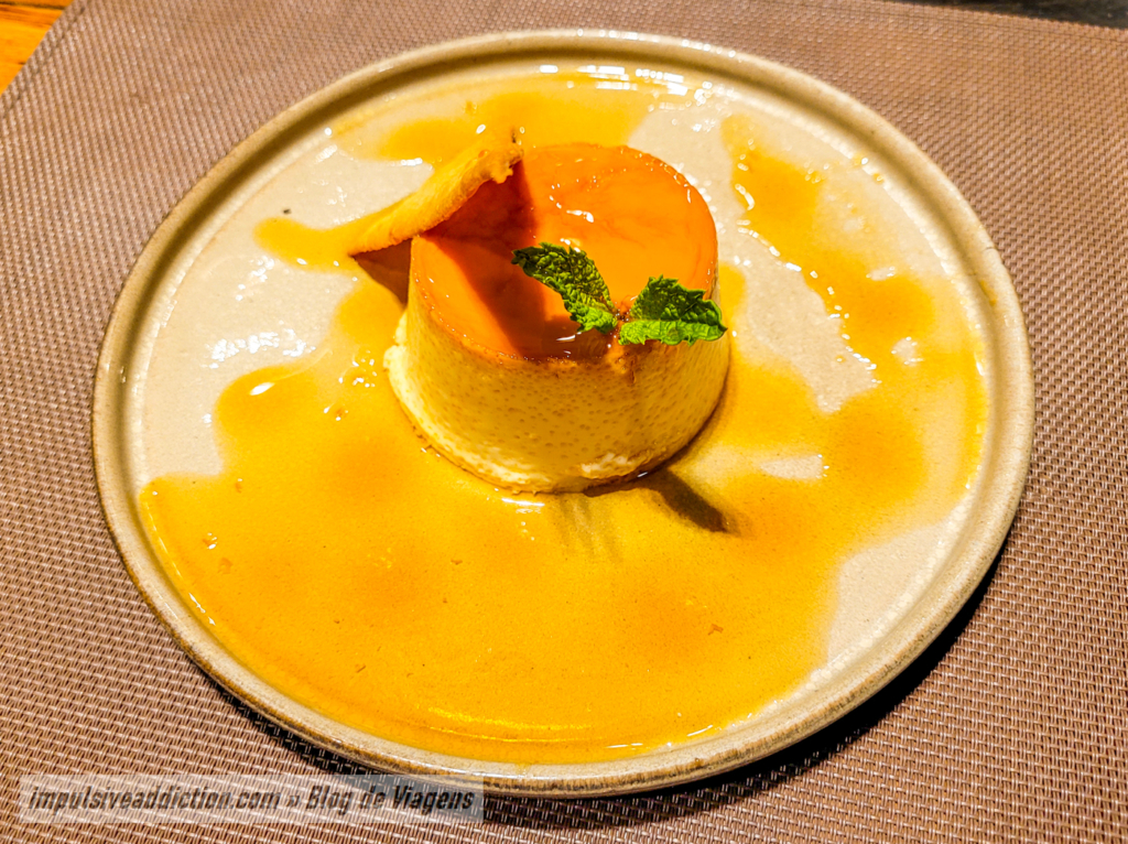 Cheese Pudding at Restaurant Brasão