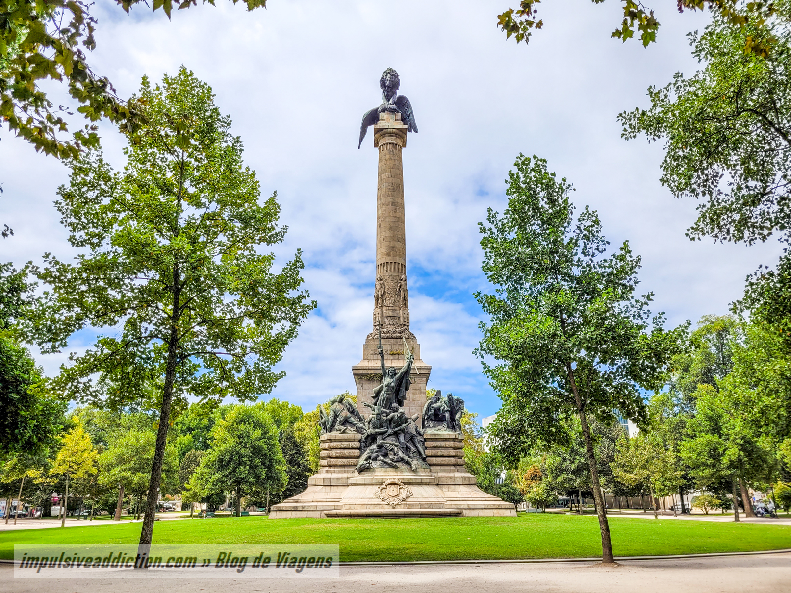 Monument in honor of the heroes of the peninsular war