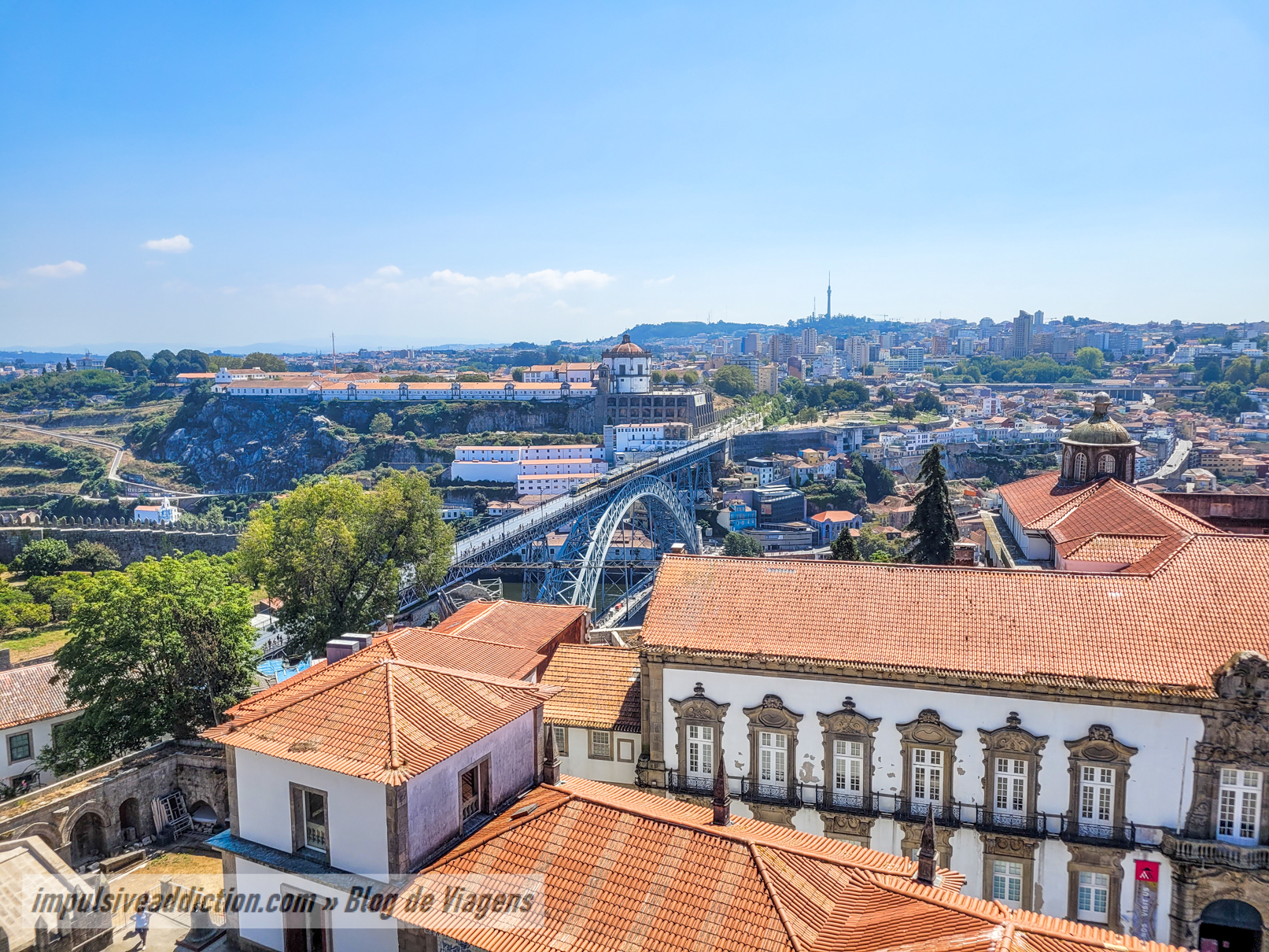 Viewpoint from Porto Cathedral Tower