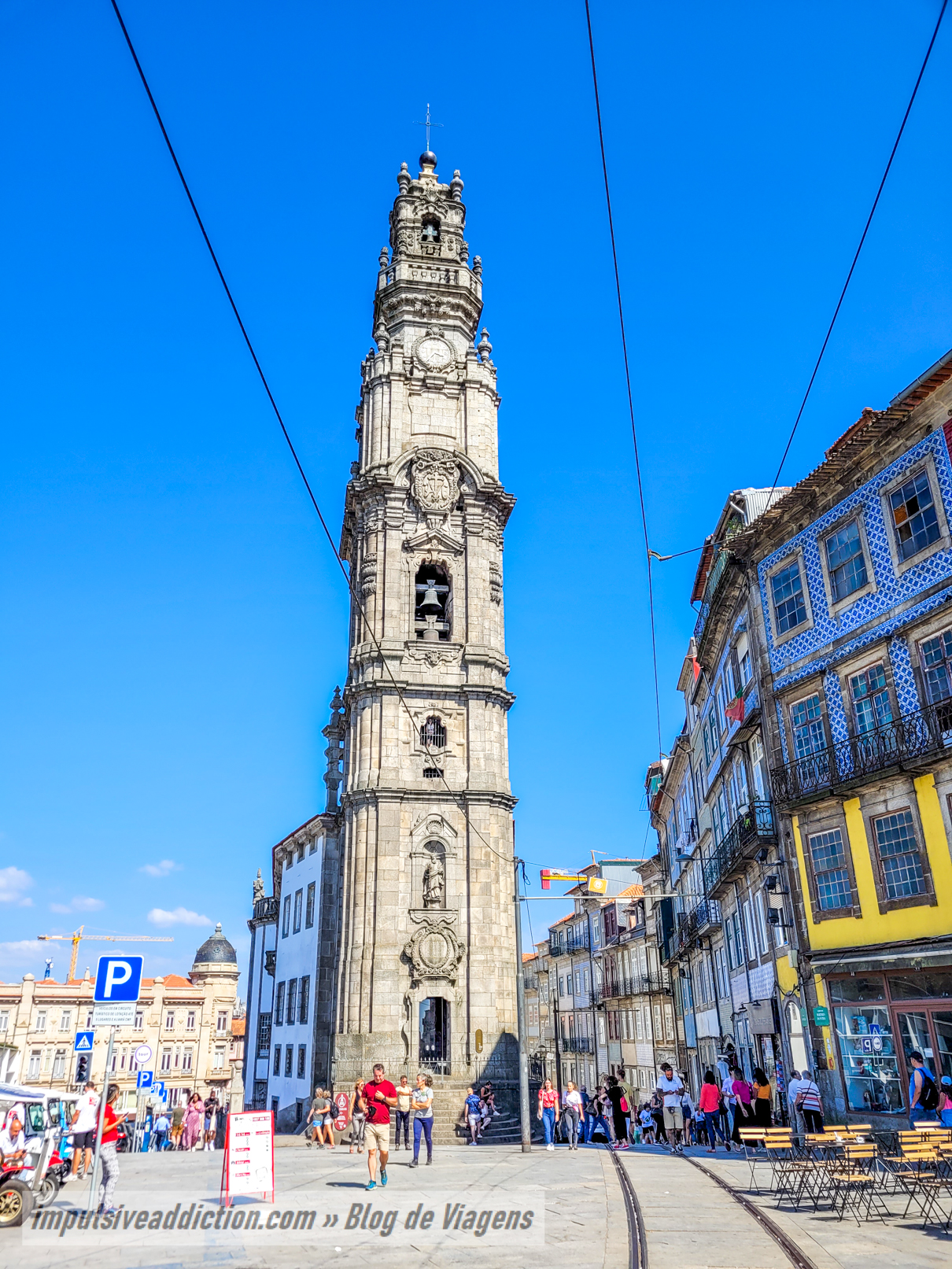 Igreja e Torre dos Clérigos no Porto