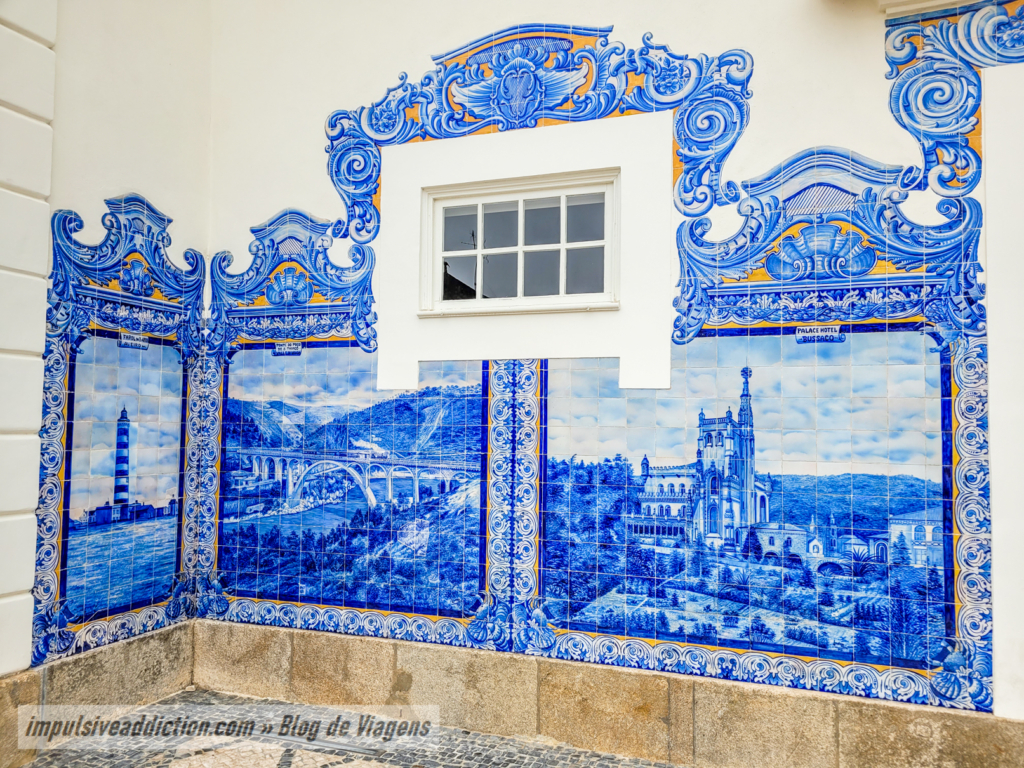 Tiles of the Old Train Station of Aveiro