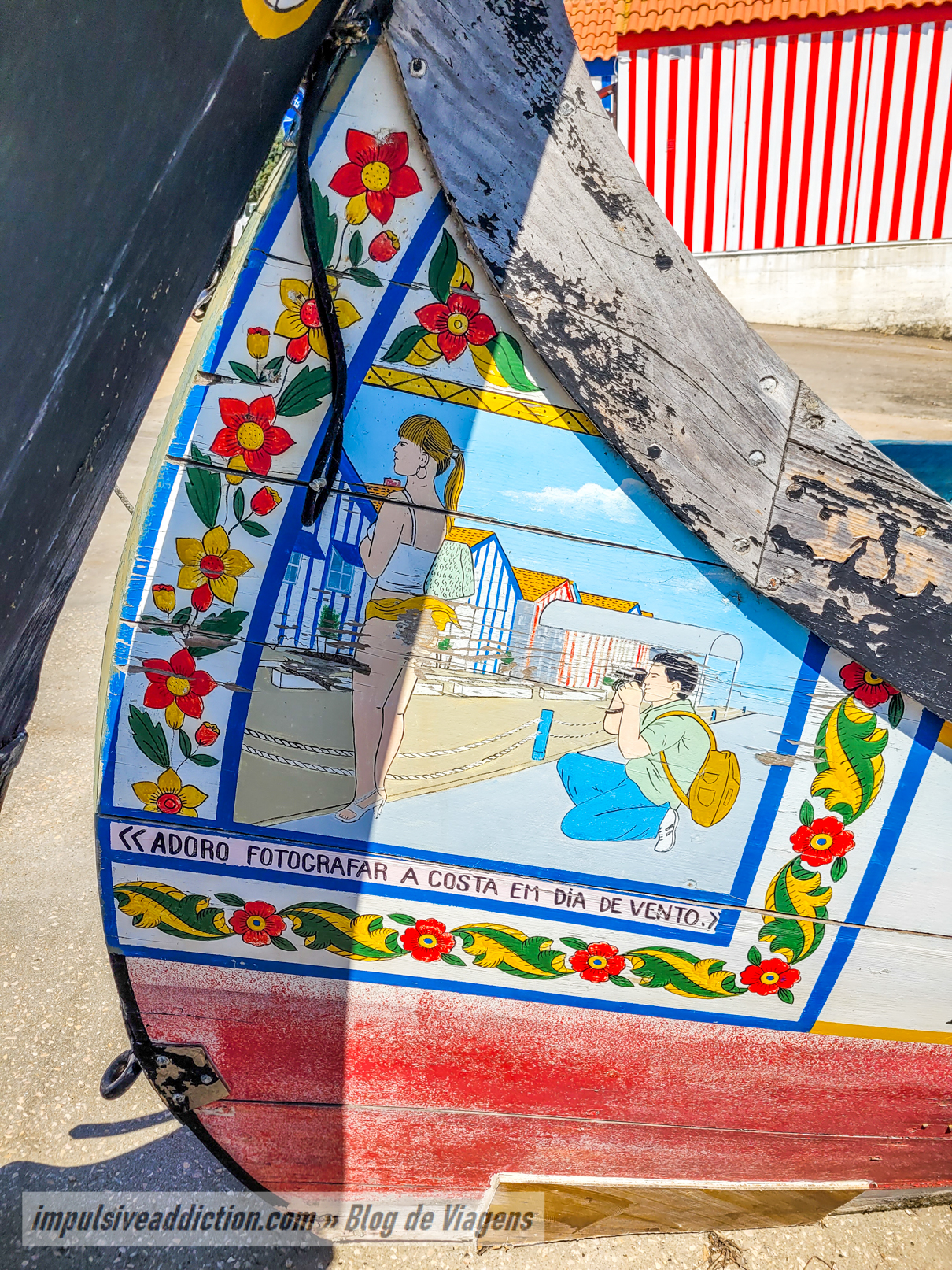 Barco Moliceiro na Costa Nova