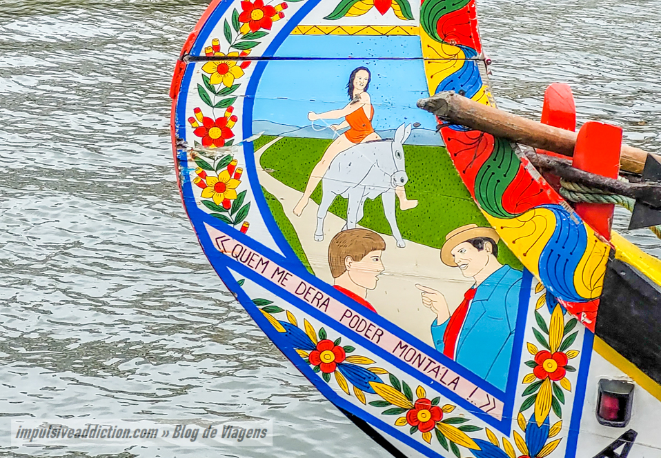 Sassy and Spicy Paintings of the Moliceiros Boats of Aveiro