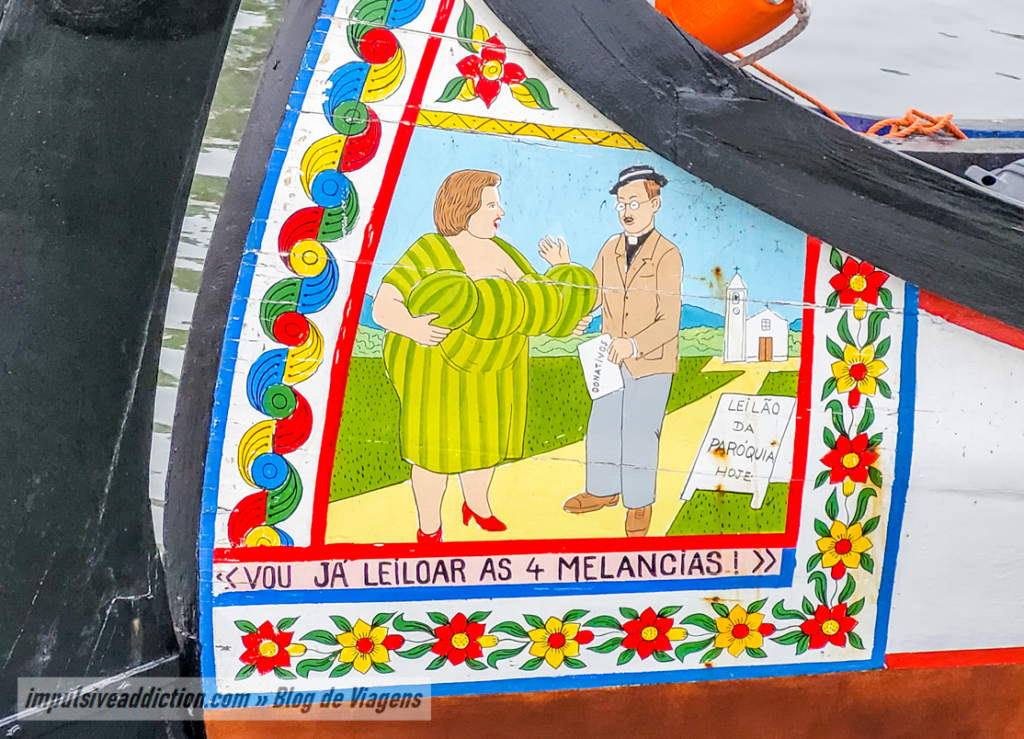 Sassy and Spicy Paintings of the Moliceiros Boats of Aveiro
