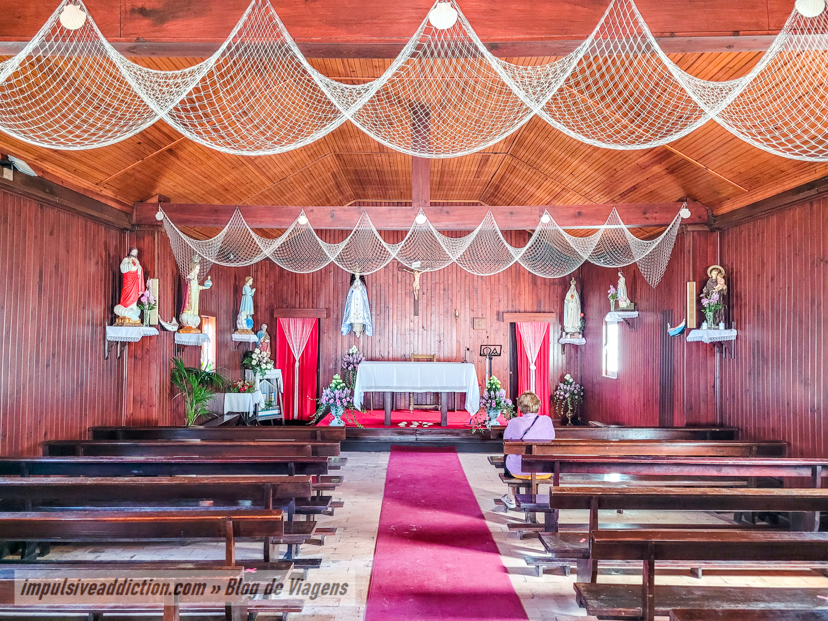 Chapel of Nossa Senhora da Conceição in Mira beach