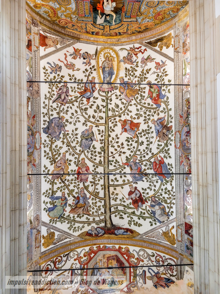Teto da Capela de Nossa Senhora da Penha de França