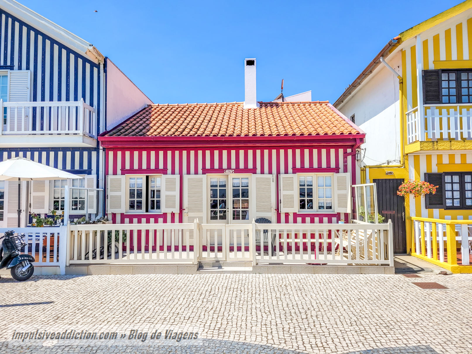 Colorful Houses of Costa Nova