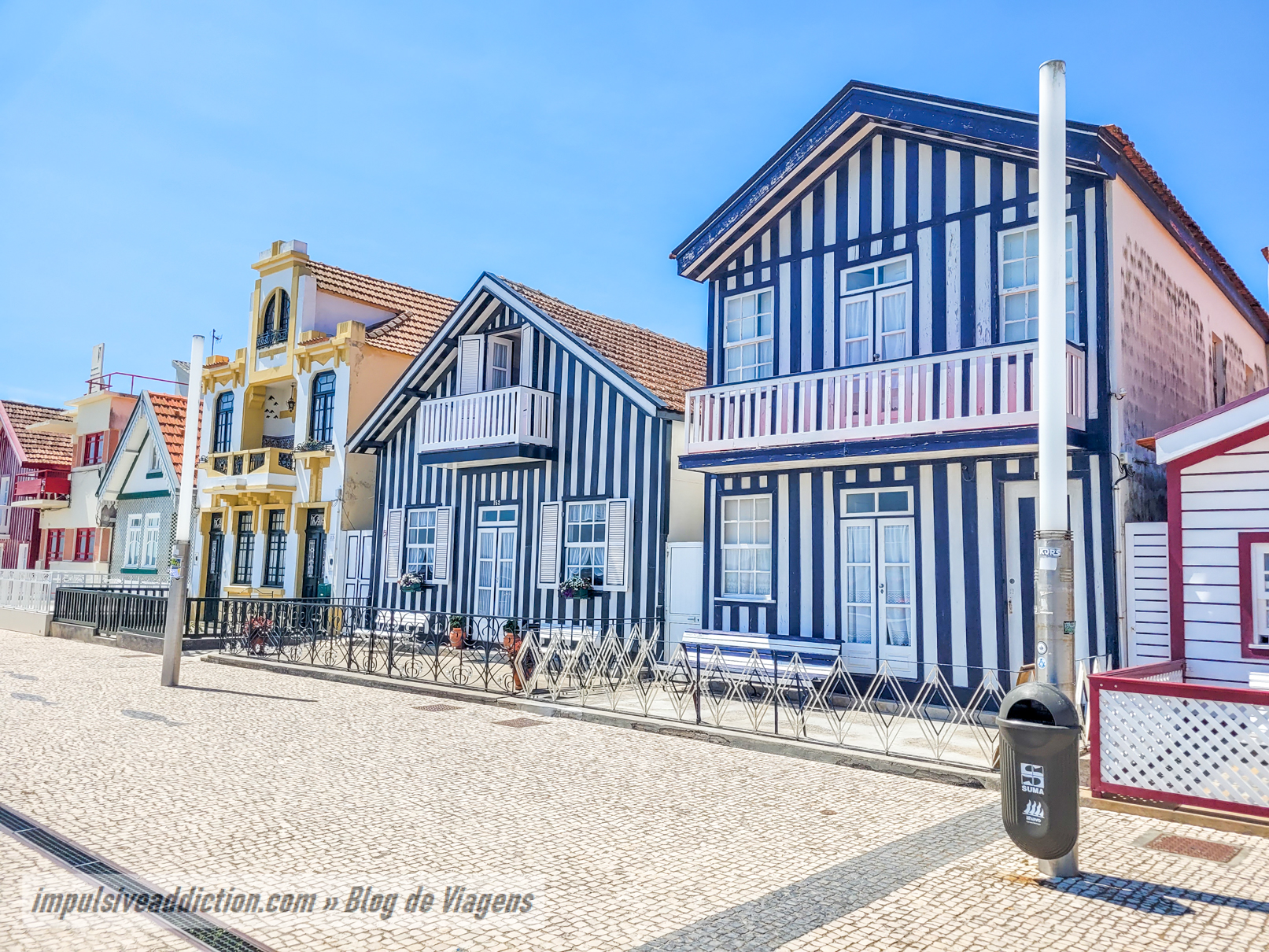 Colorful Houses of Costa Nova