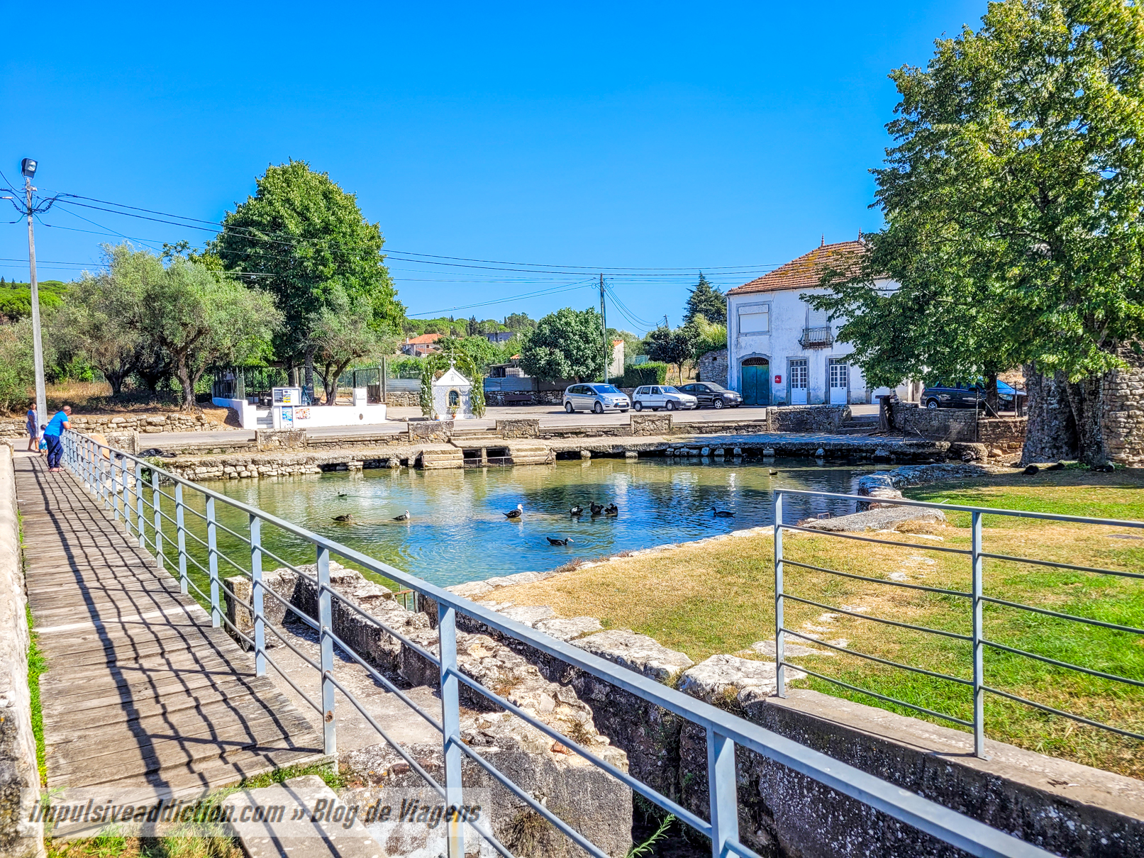 Lago do Castellum de Alcabideque