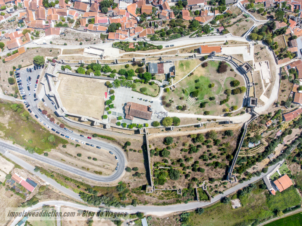 Castelo de Montemor-o-Velho (imagem de drone)