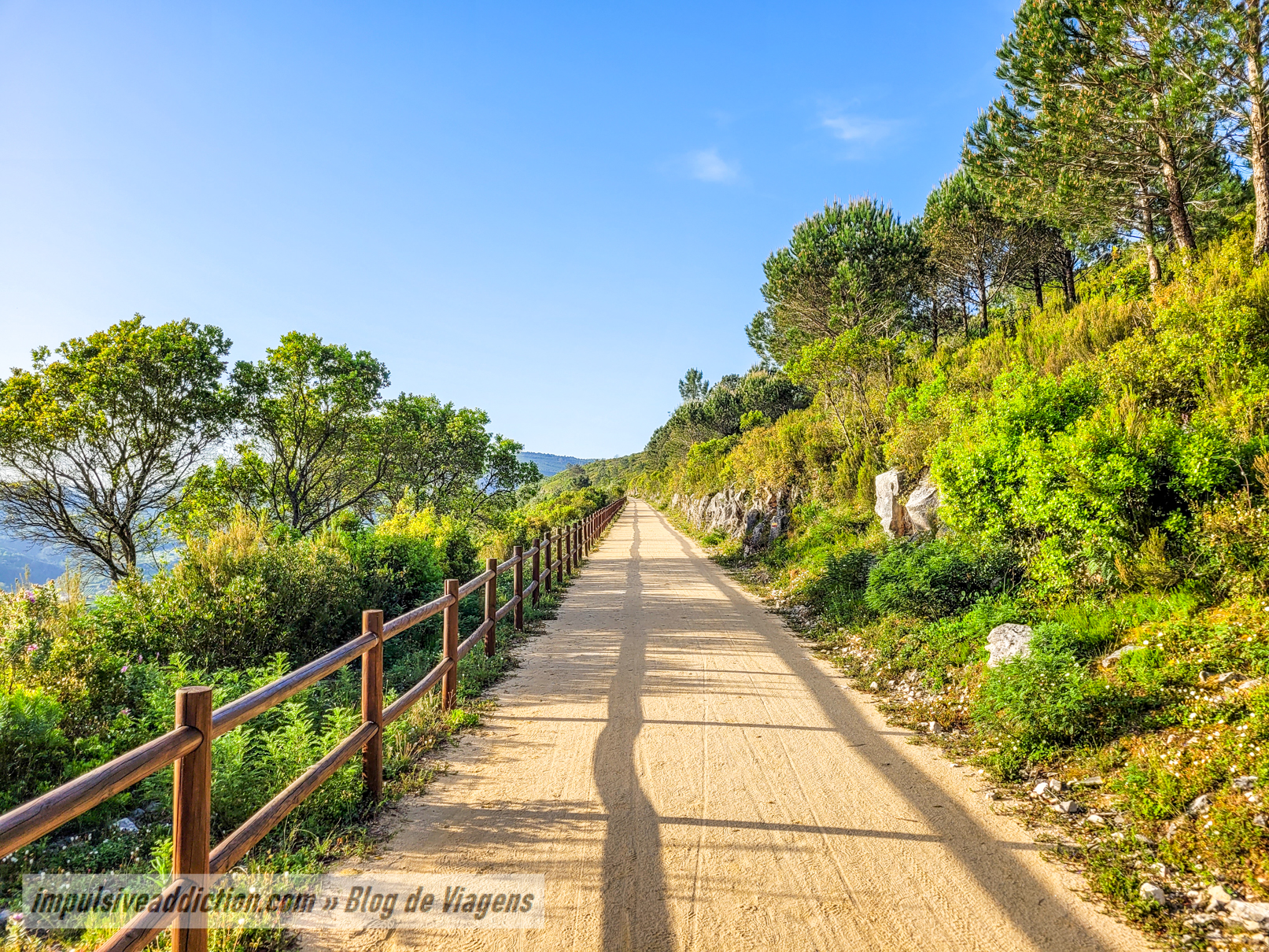 Ecopista da Corredoura em Porto de Mós