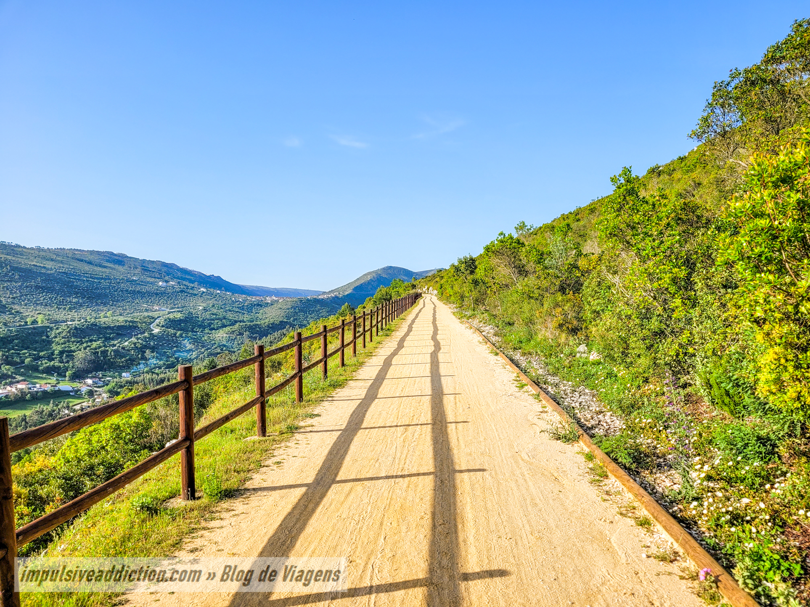 Ecopista da Corredoura em Porto de Mós