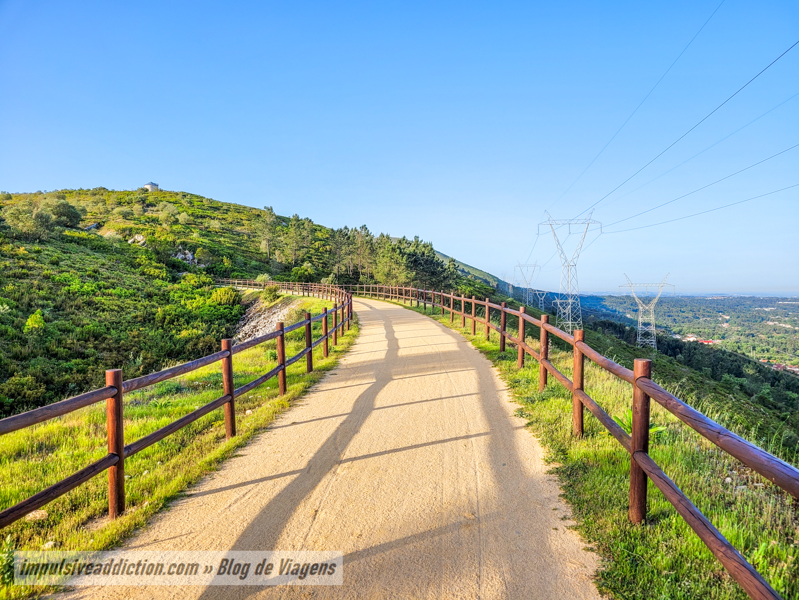 Início da Ecopista da Corredoura