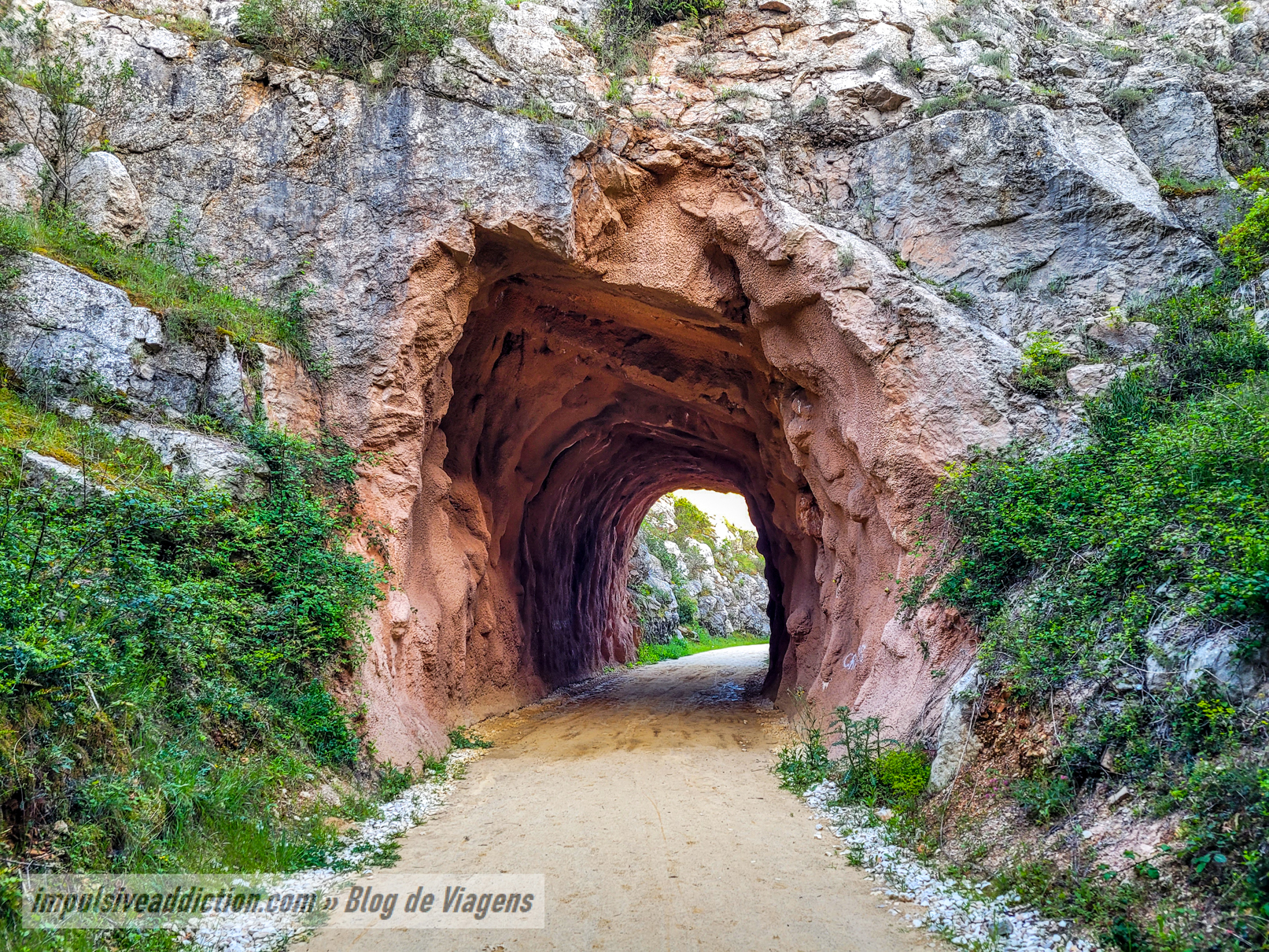 Túneis da Ecopista da Corredoura