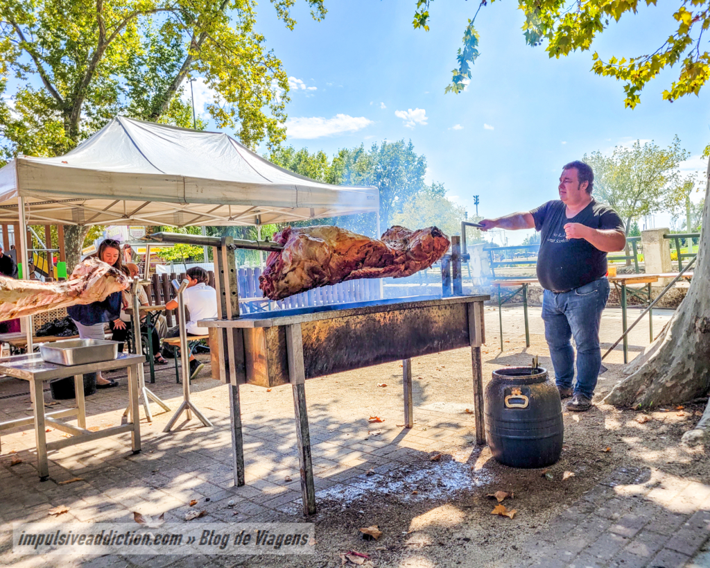 Porco no Espeto na Festa de São Mateus