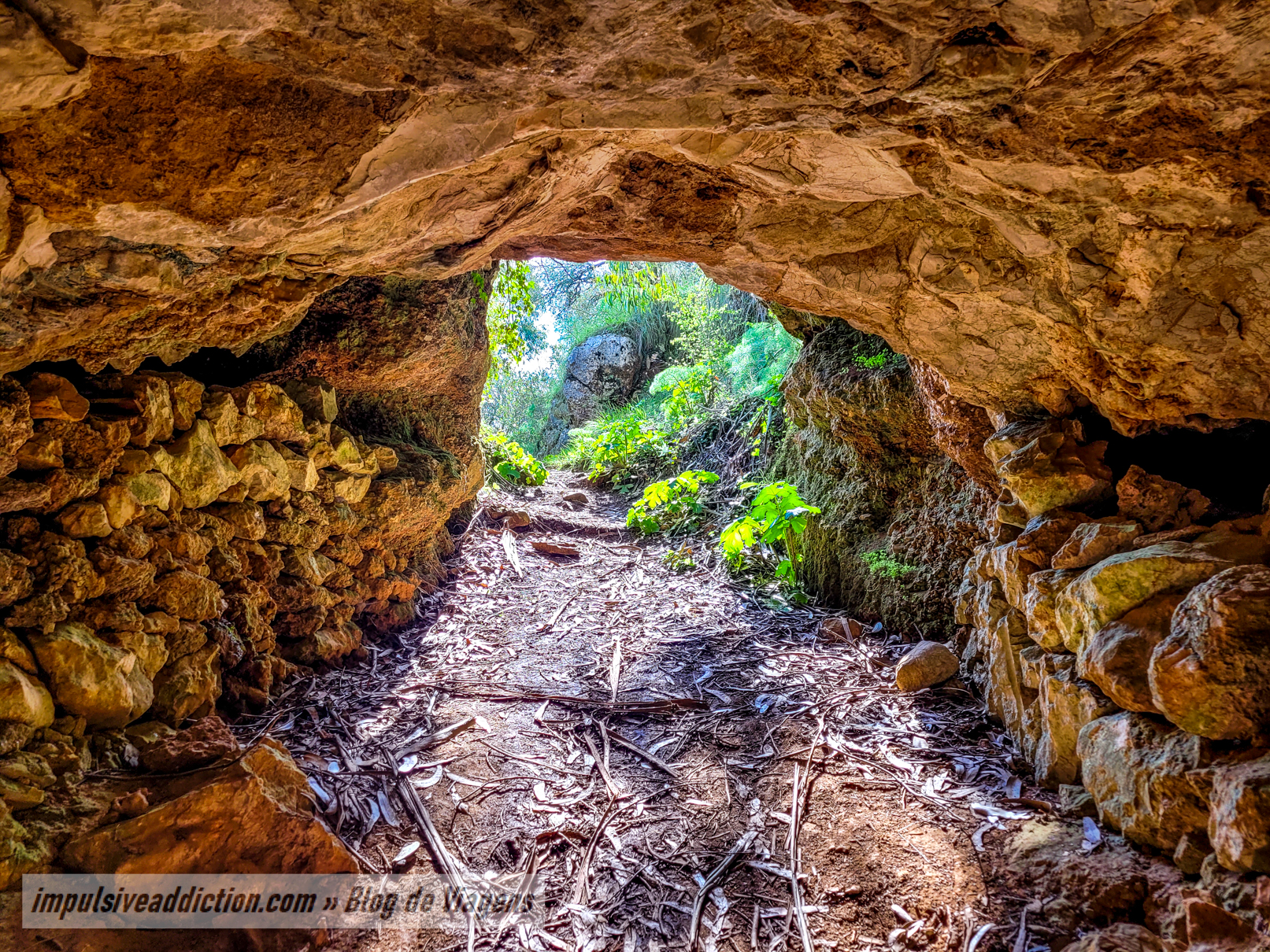 Túnel de Entrada para a Lapa da Cerejeira