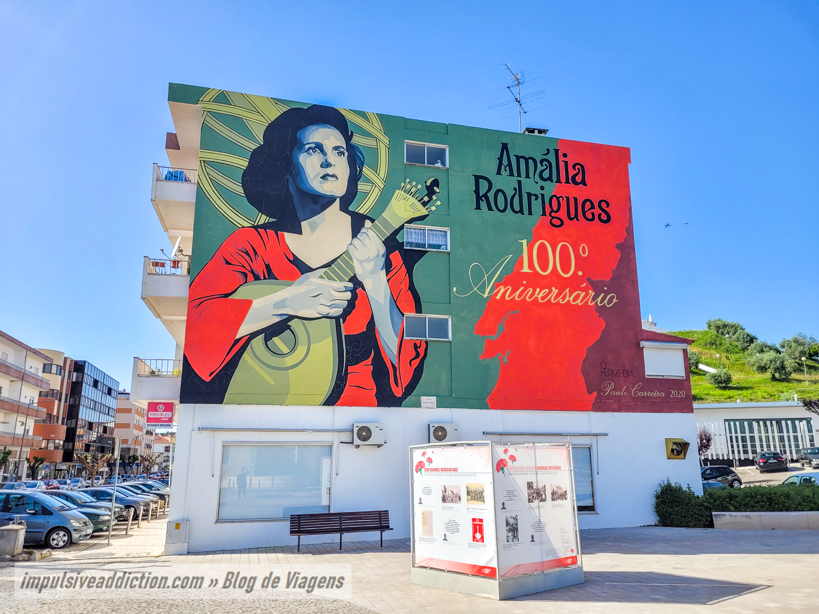 Mural de Amália Rodrigues