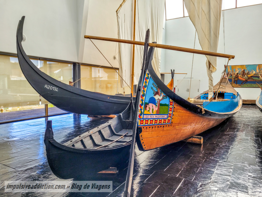 Sala das Embarcações da Ria de Aveiro no Museu Marítimo