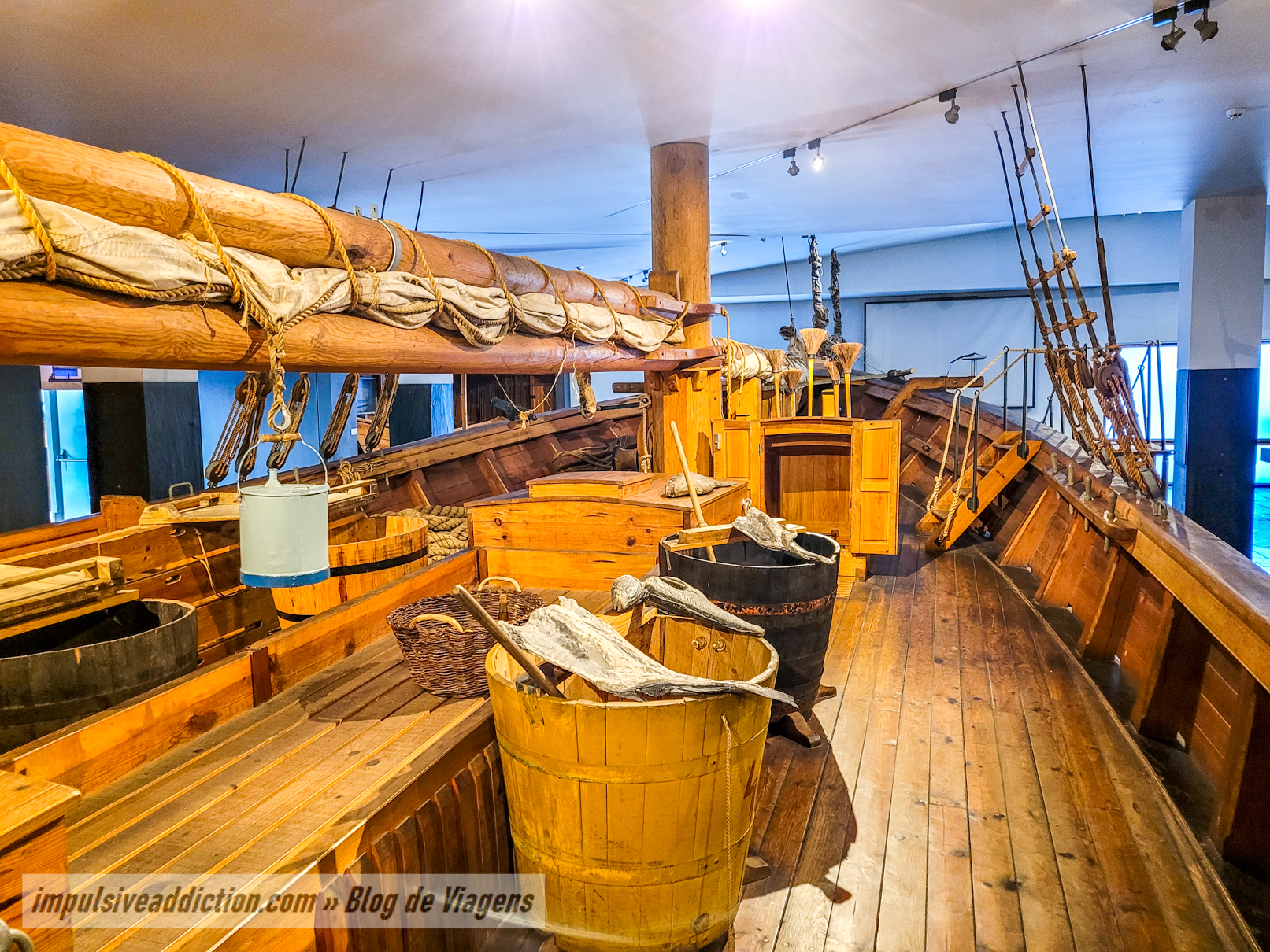 Sala da Faina Maior do Museu Marítimo de Ílhavo